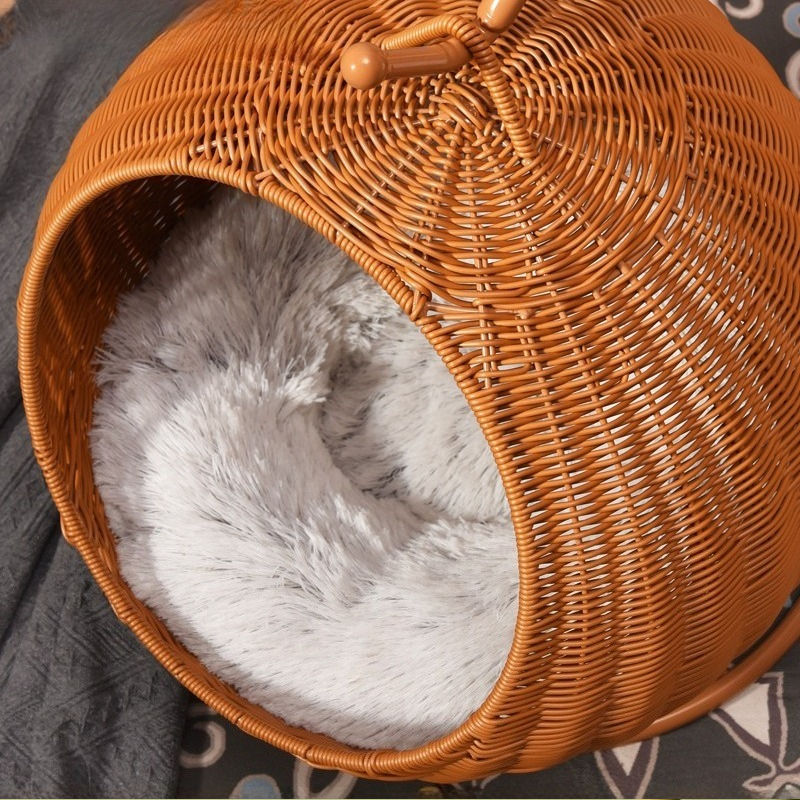 Rattan Hanging Cat Bed Soft Cu – обзор и цена Home Decor Rattan