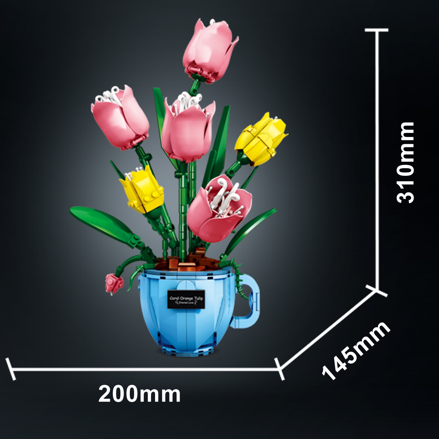 A coffee cup tulip building bl – обзор и цена Home Decor Tulip