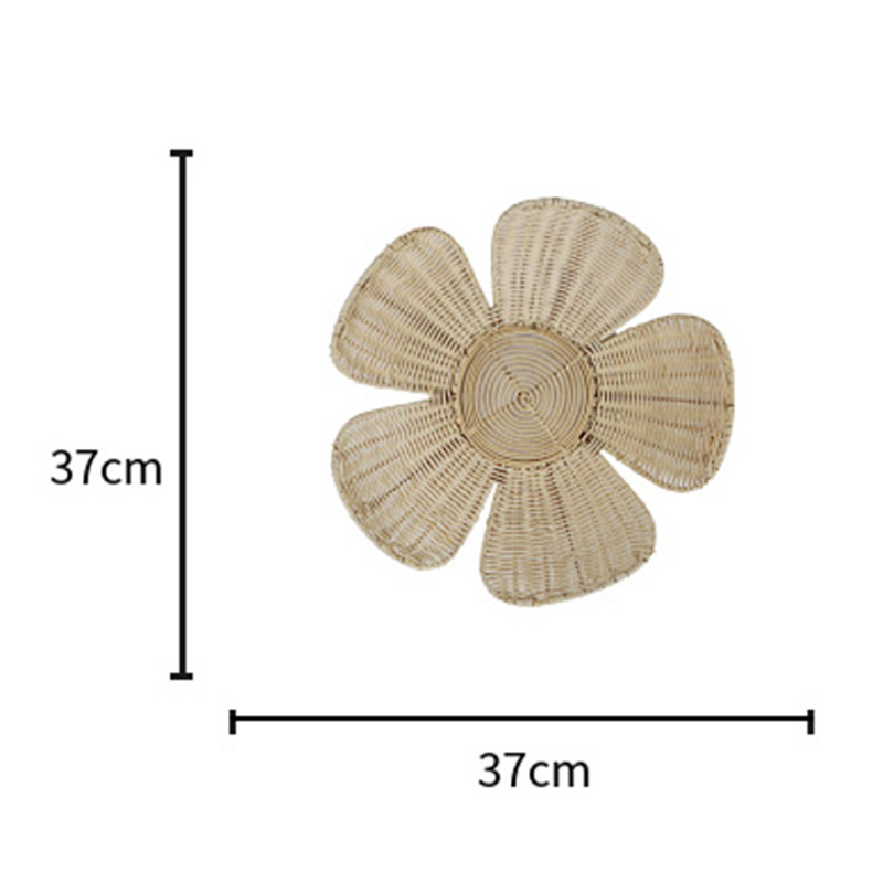 Nordic Woven Rattan Flower Wal – обзор и цена Home Decor Rattan