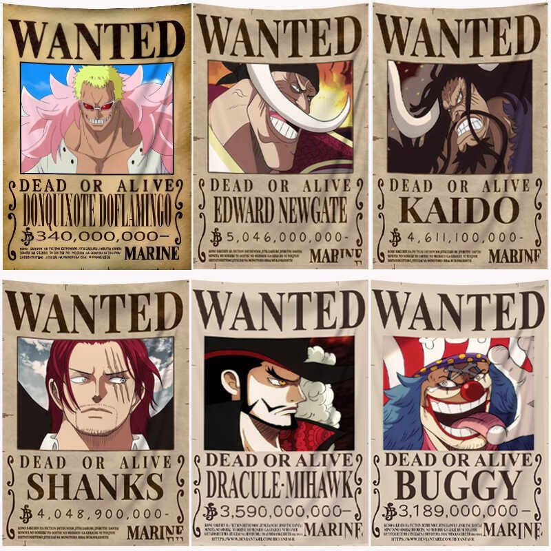 One Piece Manga Tapestry Wante – обзор и цена Aesthetic Tapestry
