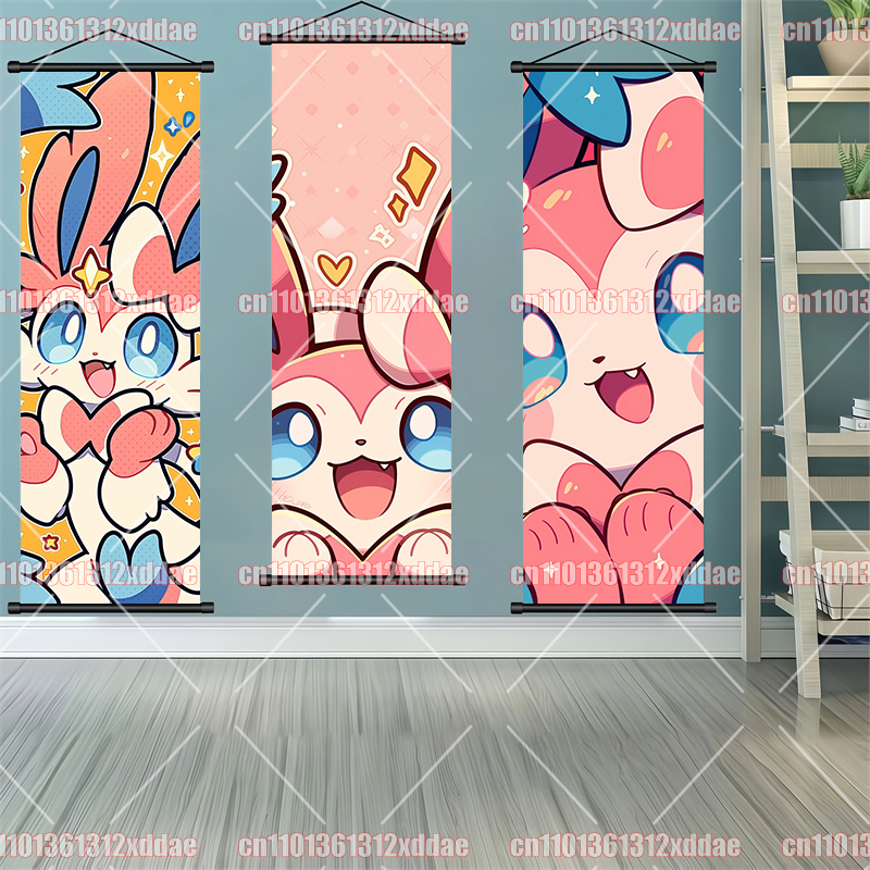 Pokémon Anime Scroll Painting  – обзор и цена Canvas Painting