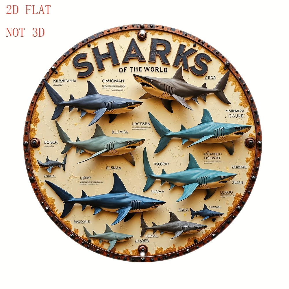 Shark Brand Aluminum Metal Wal – обзор и цена Home Decor Brand