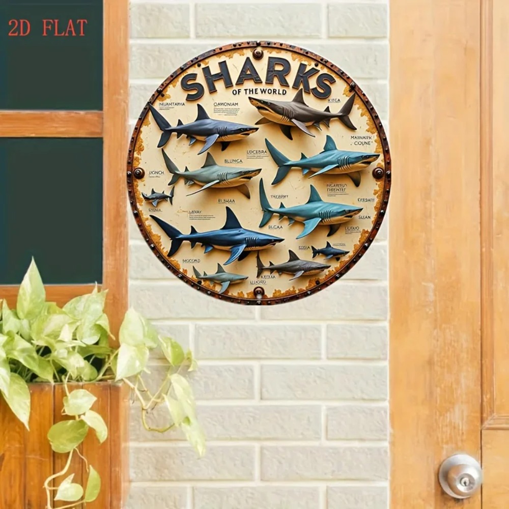 Shark Brand Aluminum Metal Wal – обзор и цена Home Decor Brand