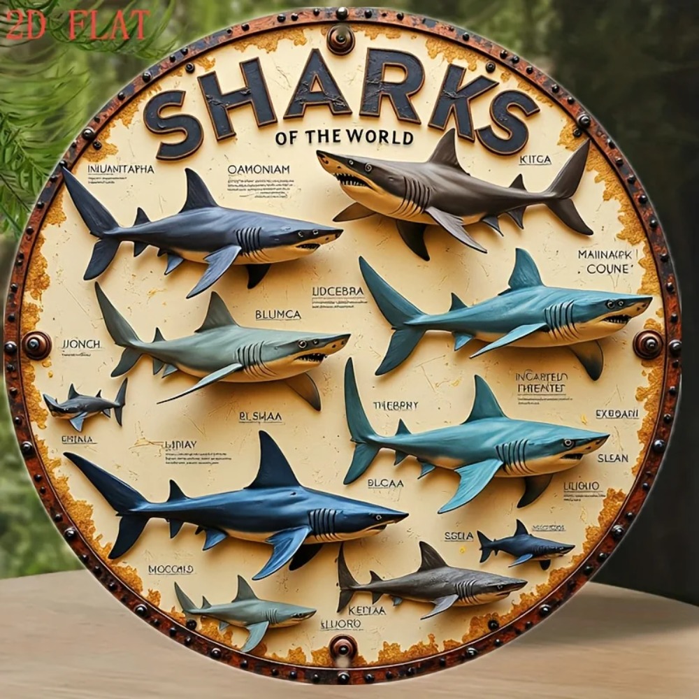 Shark Brand Aluminum Metal Wal – обзор и цена Home Decor Brand