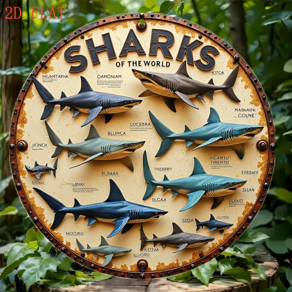 Shark Brand Aluminum Metal Wal – обзор и цена Home Decor Brand