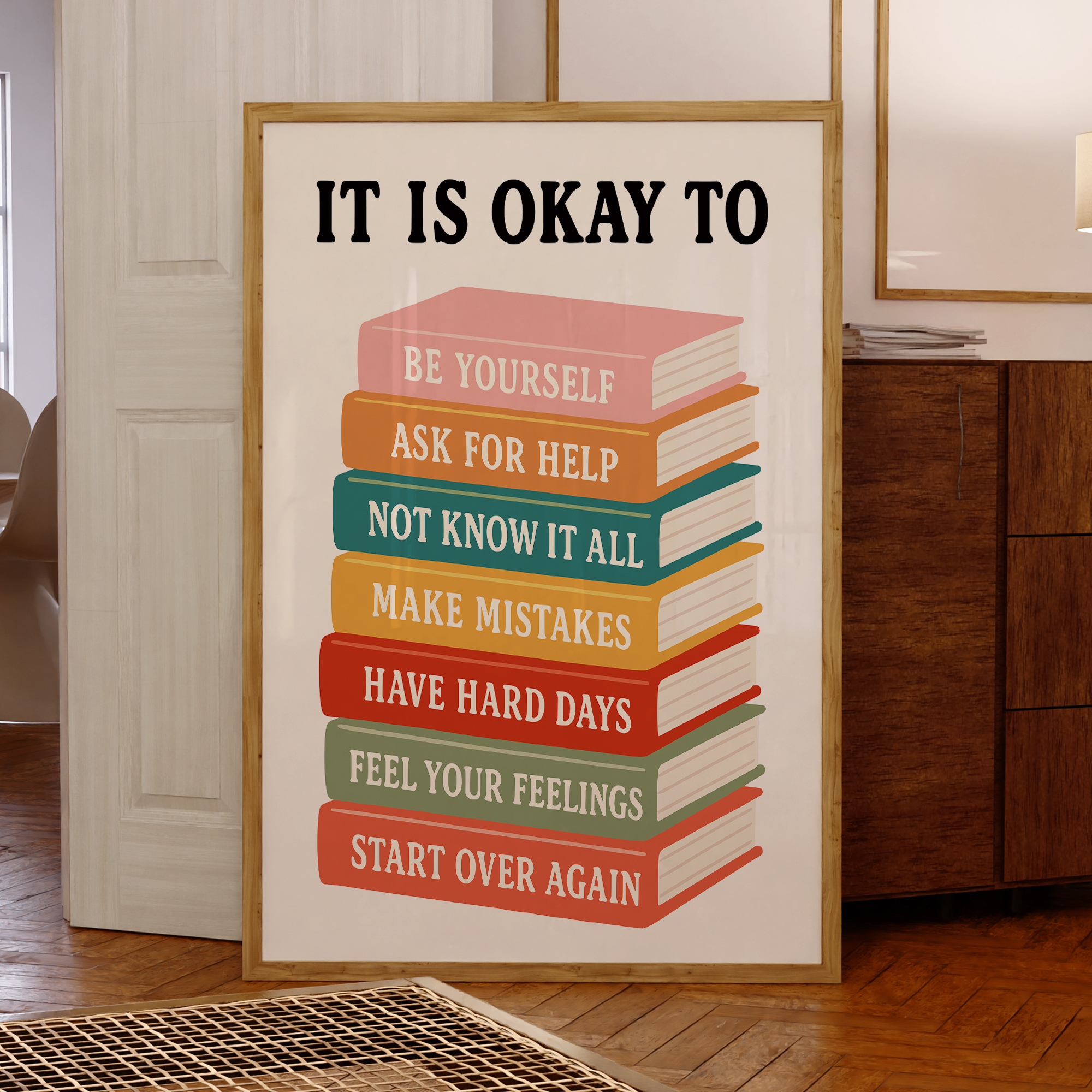 Modern Interesting It Is Okay  – обзор и цена Home Decor Quotes