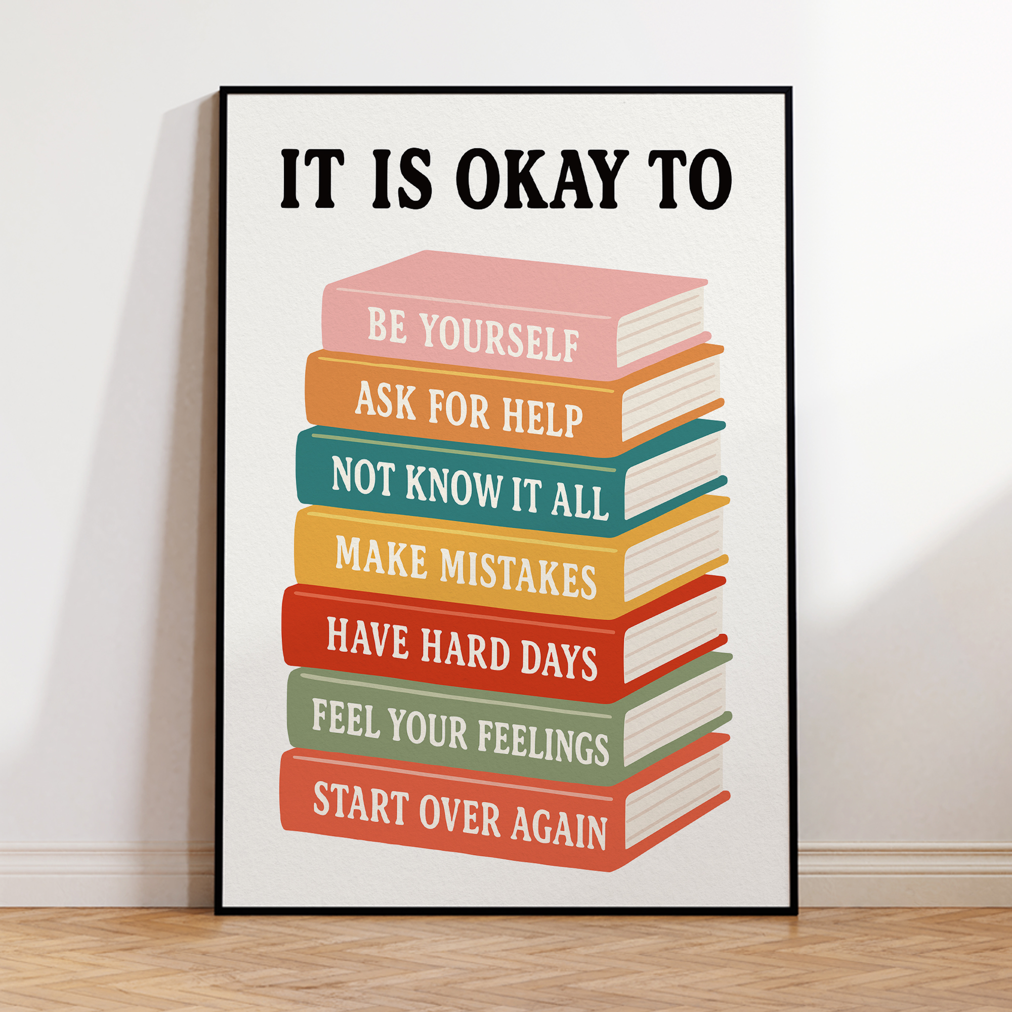 Modern Interesting It Is Okay  – обзор и цена Home Decor Quotes