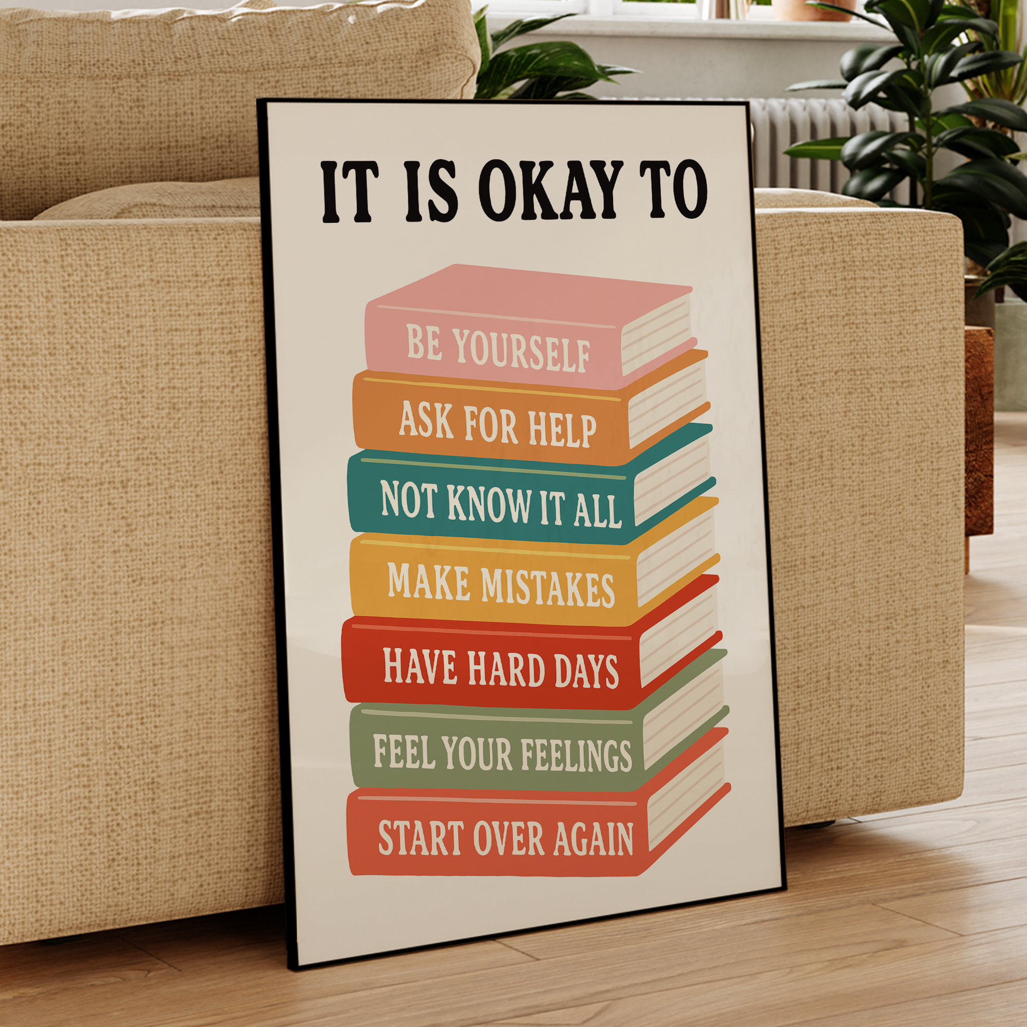 Modern Interesting It Is Okay  – обзор и цена Home Decor Quotes