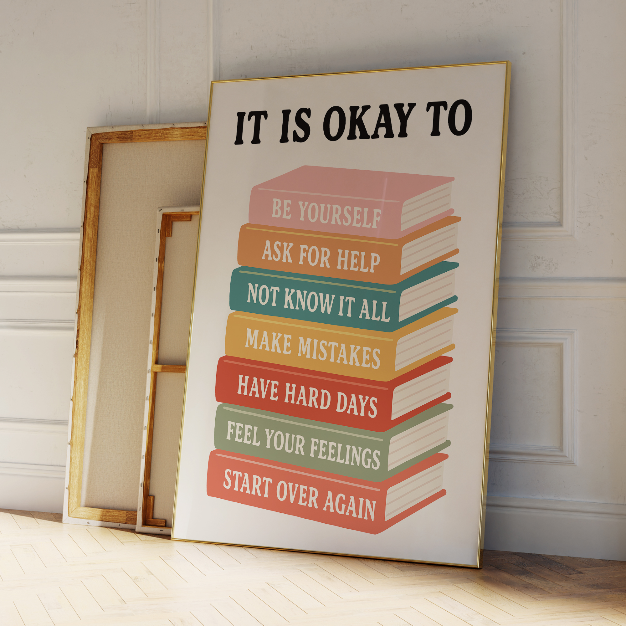 Modern Interesting It Is Okay  – обзор и цена Home Decor Quotes