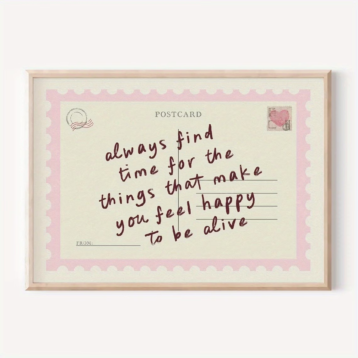 Retro Postcards That Encourage – обзор и цена Home Decor Retro