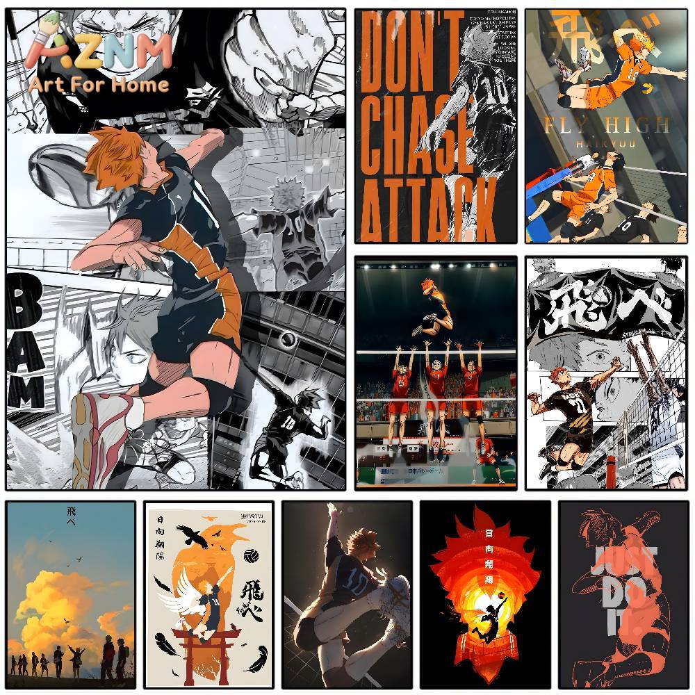 Japanese Anime Haikyuu Poster  – обзор и цена Home Decor Japandi