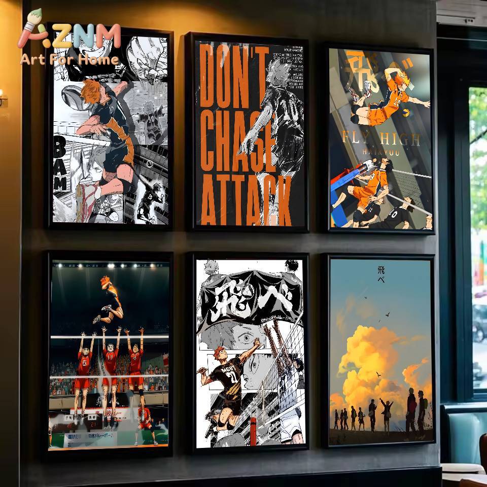 Japanese Anime Haikyuu Poster  – обзор и цена Home Decor Japandi