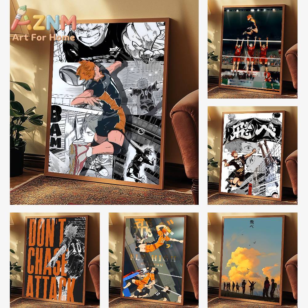 Japanese Anime Haikyuu Poster  – обзор и цена Home Decor Japandi
