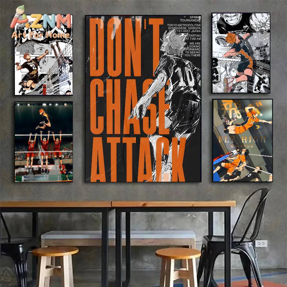 Japanese Anime Haikyuu Poster  – обзор и цена Home Decor Japandi