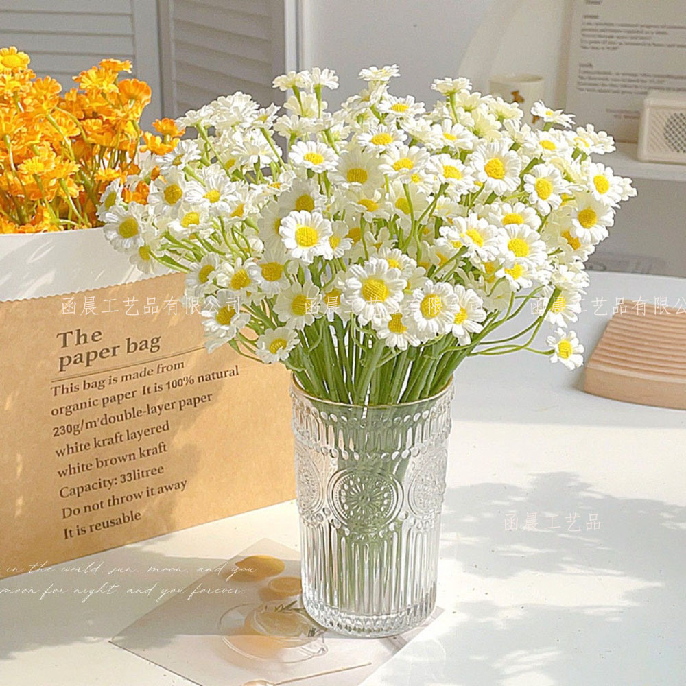 Chamomile artificial flowers e – обзор и цена Home Decor Tulip