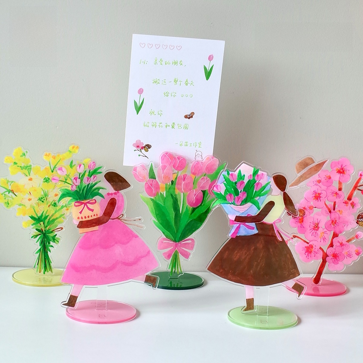 Original Acrylic Desktop Ornam – обзор и цена Home Decor Tulip