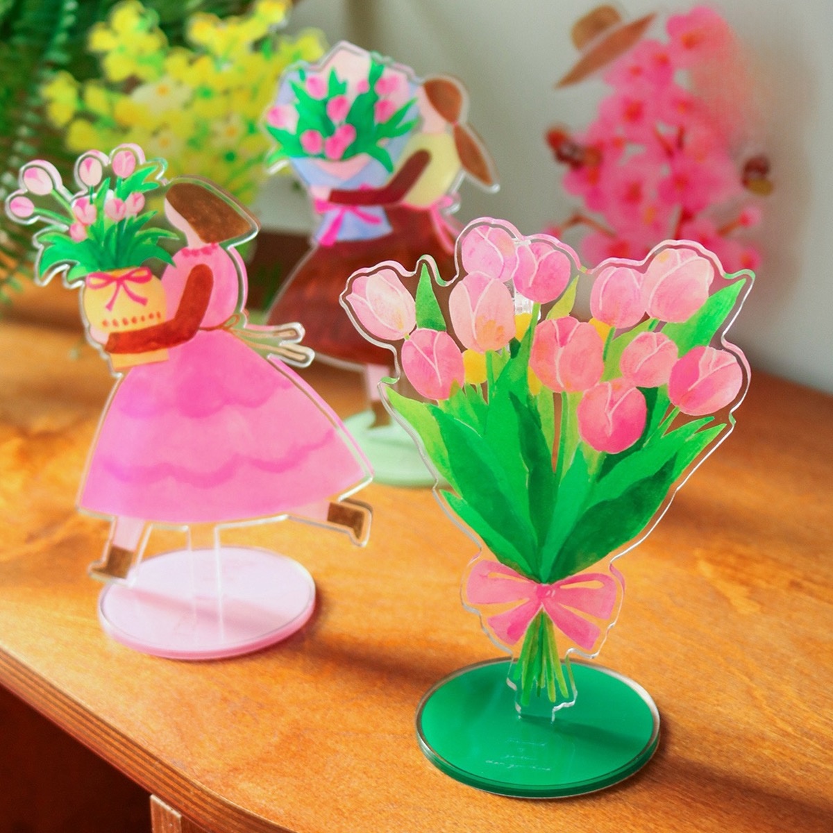 Original Acrylic Desktop Ornam – обзор и цена Home Decor Tulip