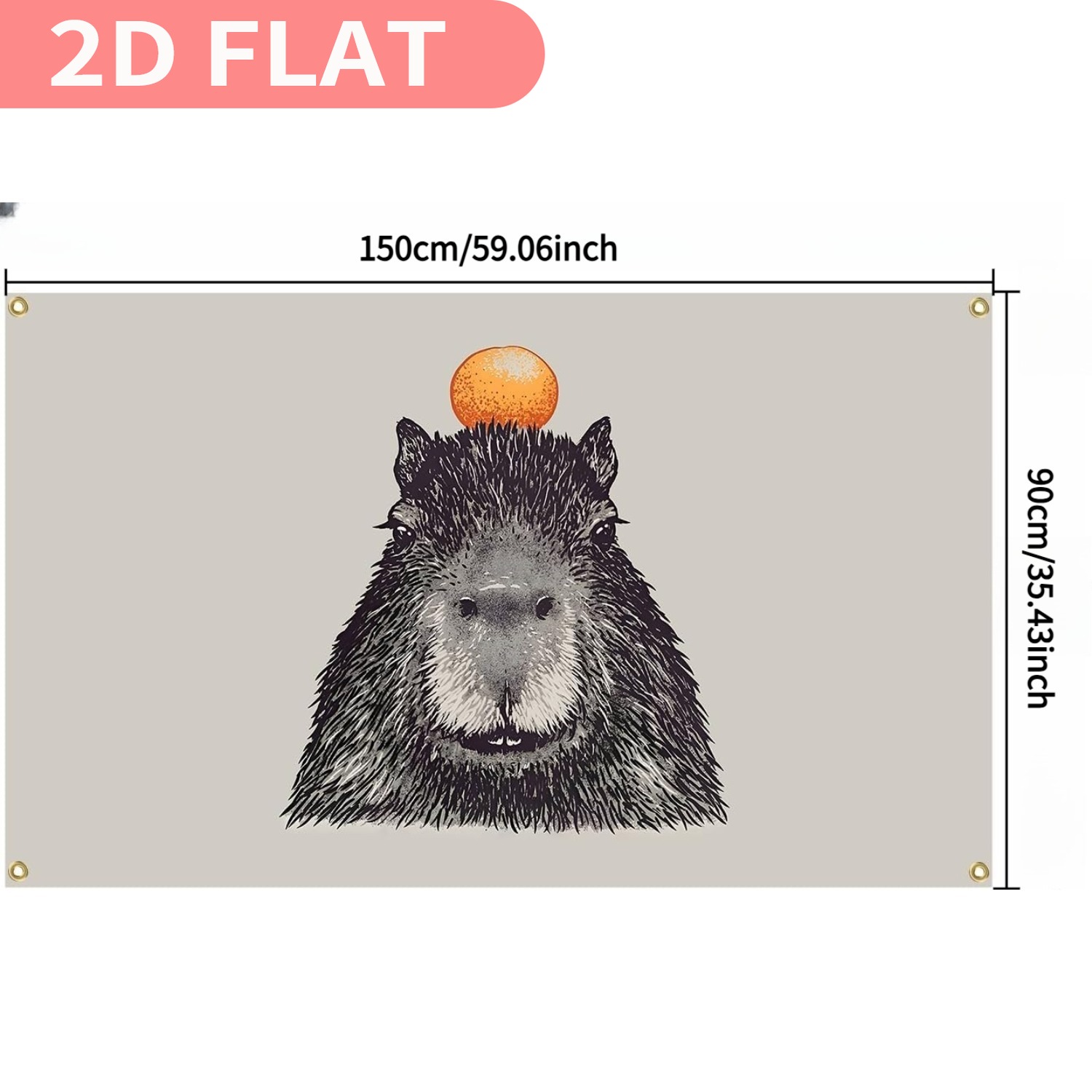 1pc Capybara Tapestries, Wall  – обзор и цена Aesthetic Tapestry