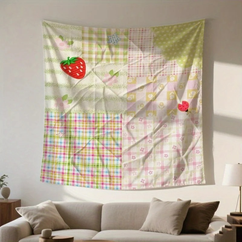 Fresh Strawberry Cottagecore T – обзор и цена Aesthetic Tapestry