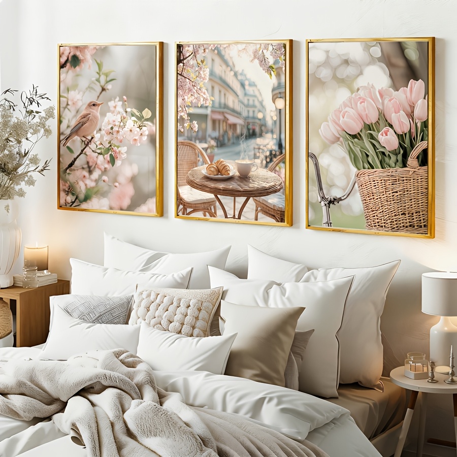 3pcs/set Romantic Paris Street – обзор и цена Home Decor Tulip