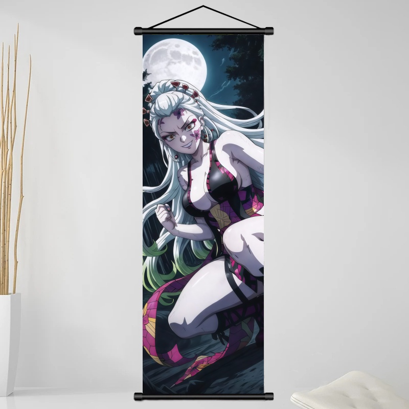 Demon Slayer Daki Hanging Scro – обзор и цена Home Decor Fabric