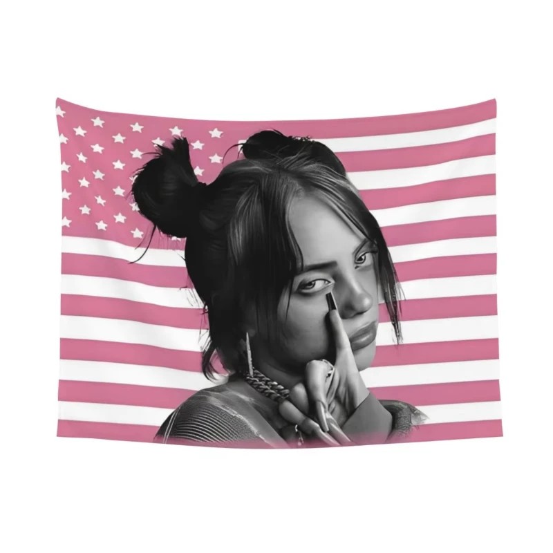 VIKAMA Billie Eilish Tapestry  – обзор и цена Aesthetic Tapestry
