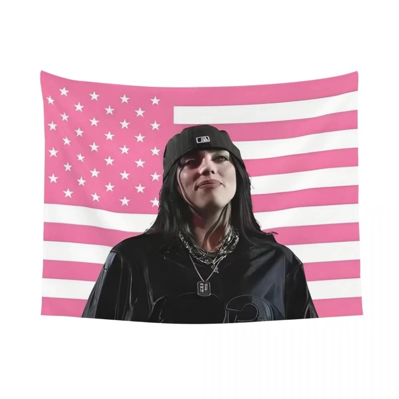 VIKAMA Billie Eilish Tapestry  – обзор и цена Aesthetic Tapestry
