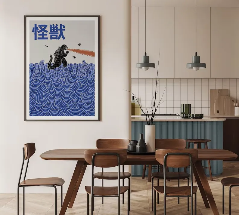 Japanese Contemporary Tokyo Ar – обзор и цена Home Decor Japandi