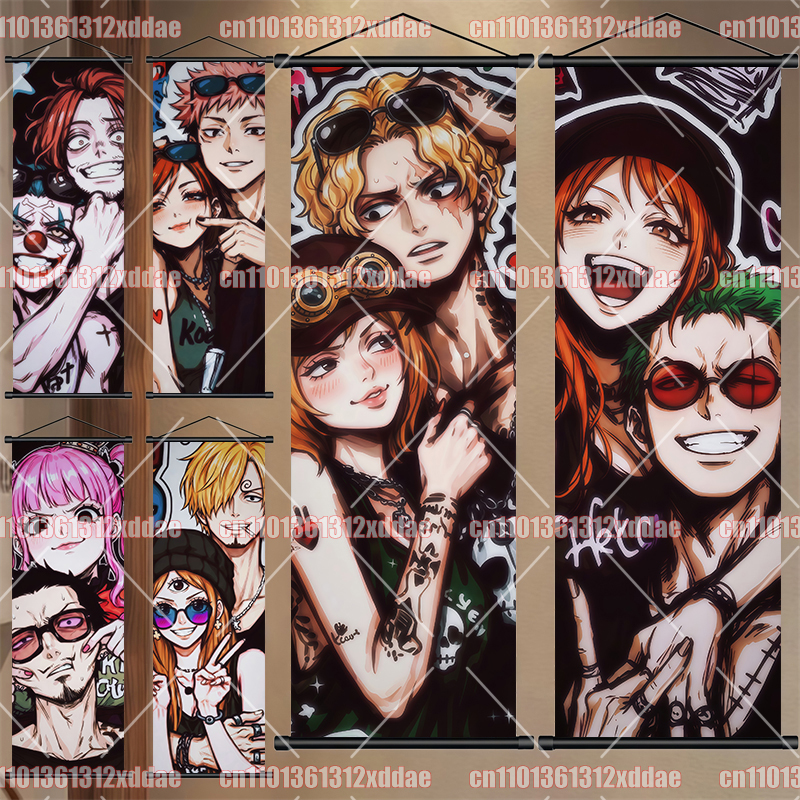 One Piece Scroll Painting Anim – обзор и цена Canvas Painting
