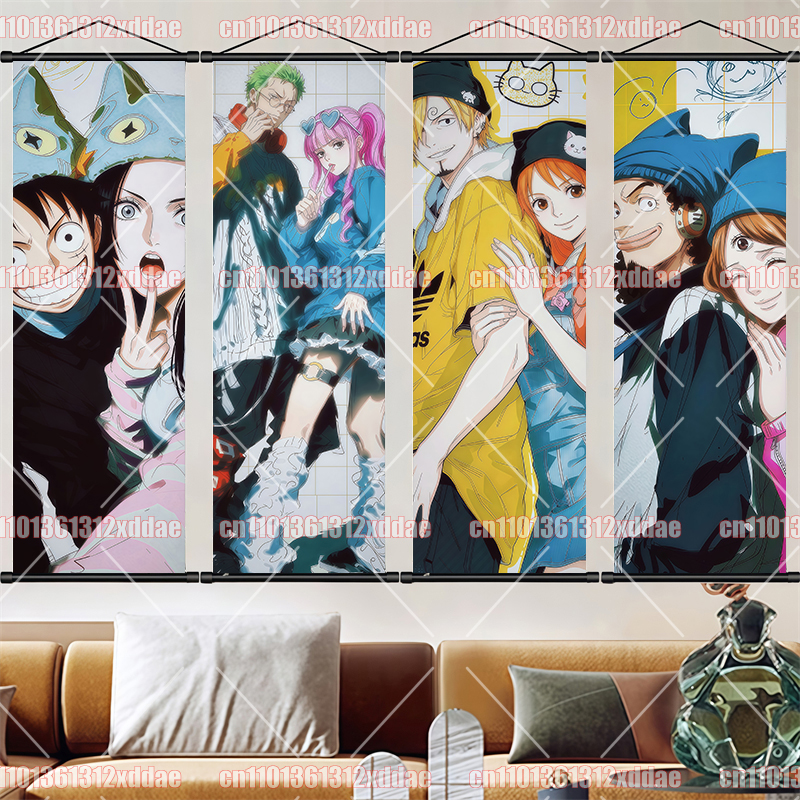 One Piece Scroll Painting Anim – обзор и цена Canvas Painting