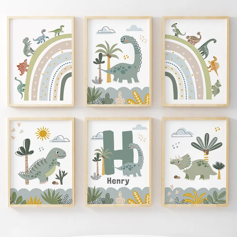 Jurassic Period Dinosaur Wall  – обзор и цена Home Decor Japandi