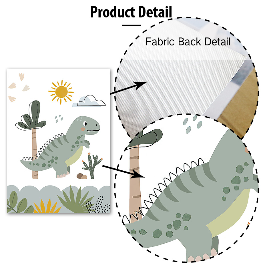 Jurassic Period Dinosaur Wall  – обзор и цена Home Decor Japandi
