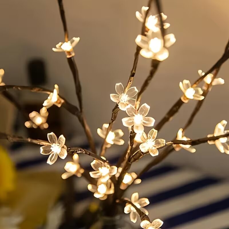 1/2PC 20LED Cherry Blossom Tre – обзор и цена Home Decor Outside