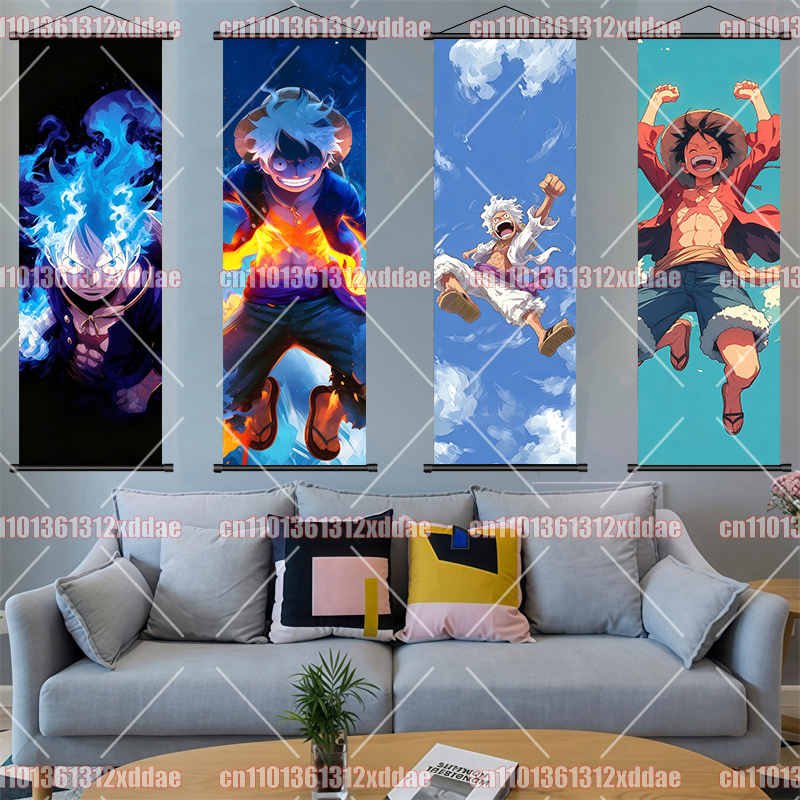 One Piece Scroll Painting Luff – обзор и цена Canvas Painting
