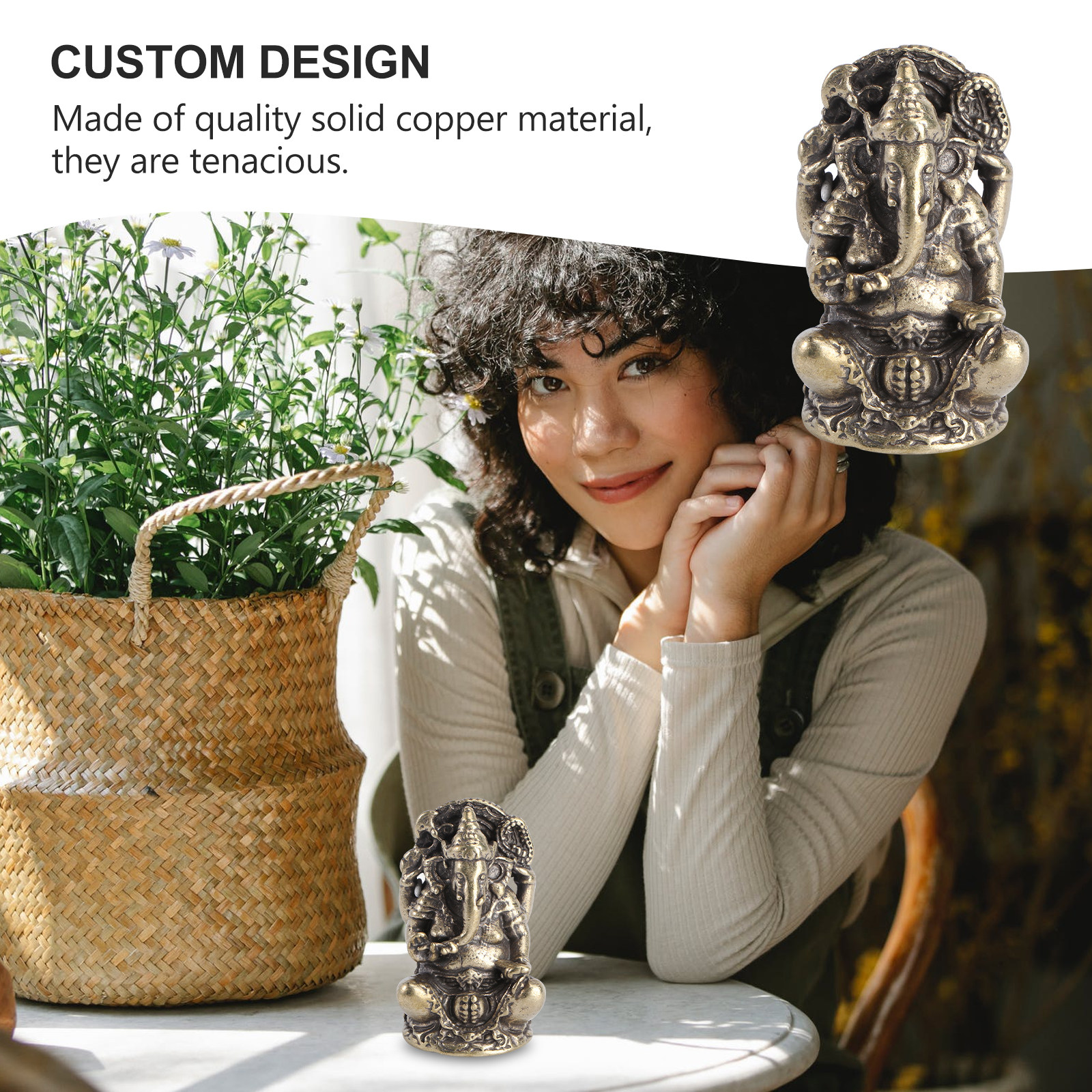 Solid Copper Elephant God Gane – обзор и цена Home Decor Yoga