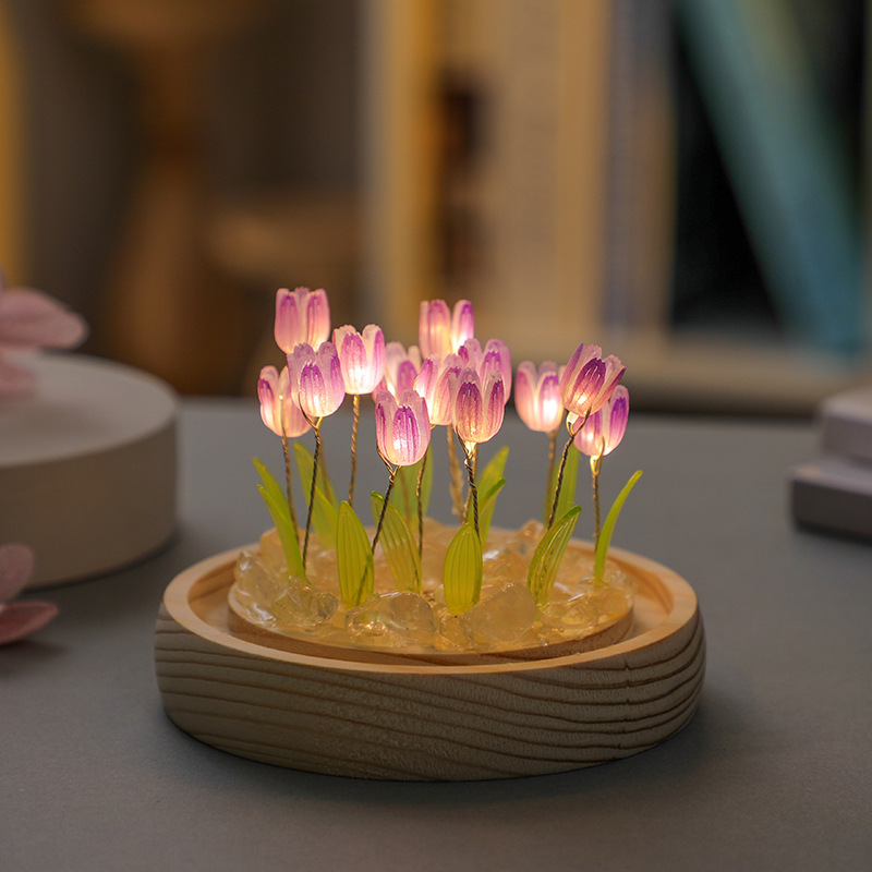 Handmade Tulip Night Lght Hand – обзор и цена Home Decor Tulip