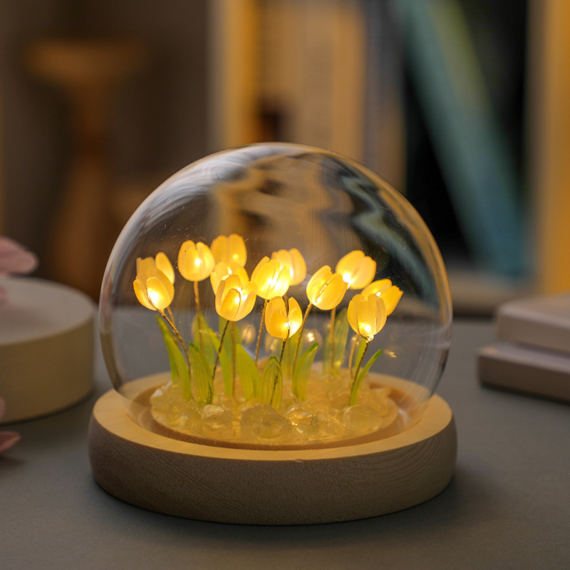 Handmade Tulip Night Lght Hand – обзор и цена Home Decor Tulip