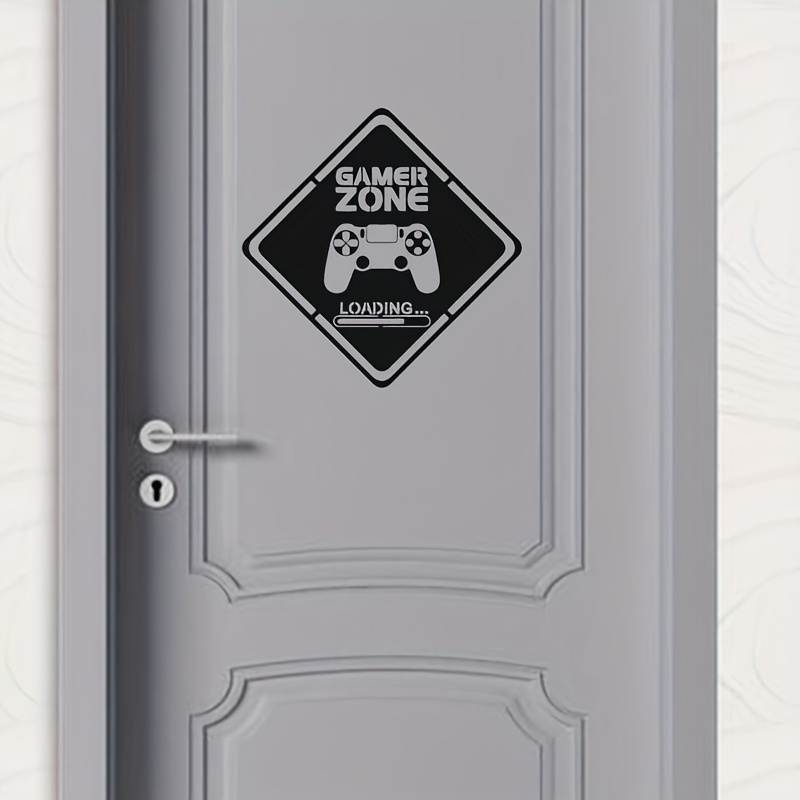1pc Gamer Zone Door Decal Wall – обзор и цена Home Decor Video