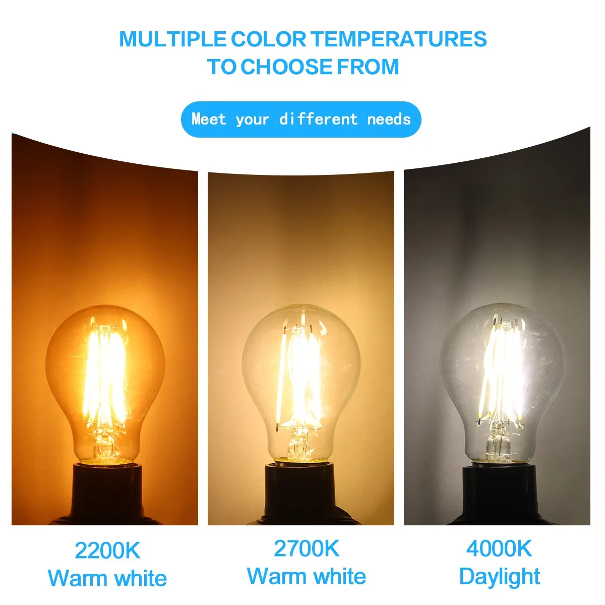 5PCS E27 E14 B22 Retro Edison  – обзор и цена Home Decor Retro