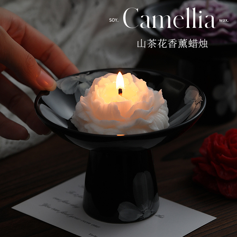 Camellia scented candles simpl – обзор и цена Home Decor Yoga
