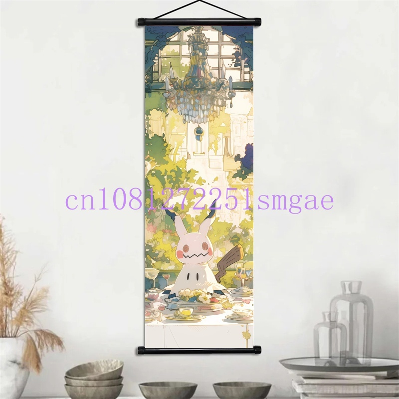 HD Pokémon Anime Scroll Painti – обзор и цена Canvas Painting