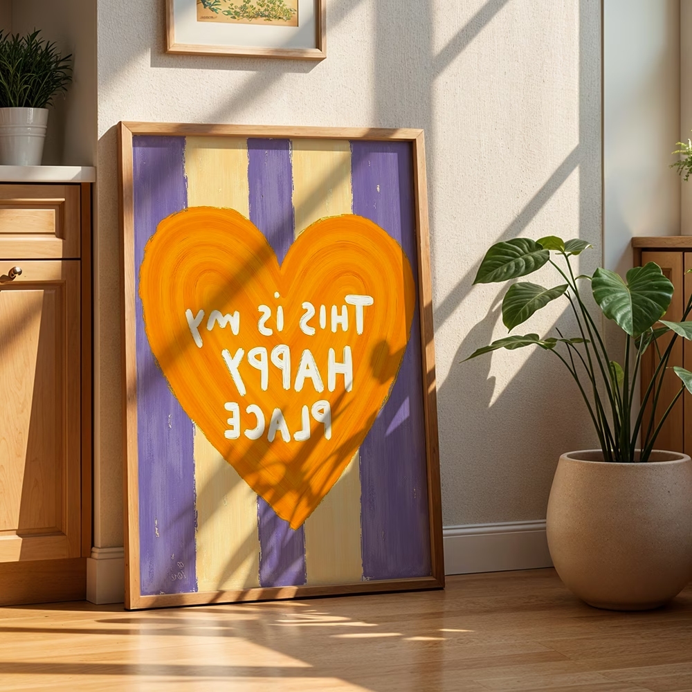 Modern,Retro This Is My Happy  – обзор и цена Home Decor Quotes