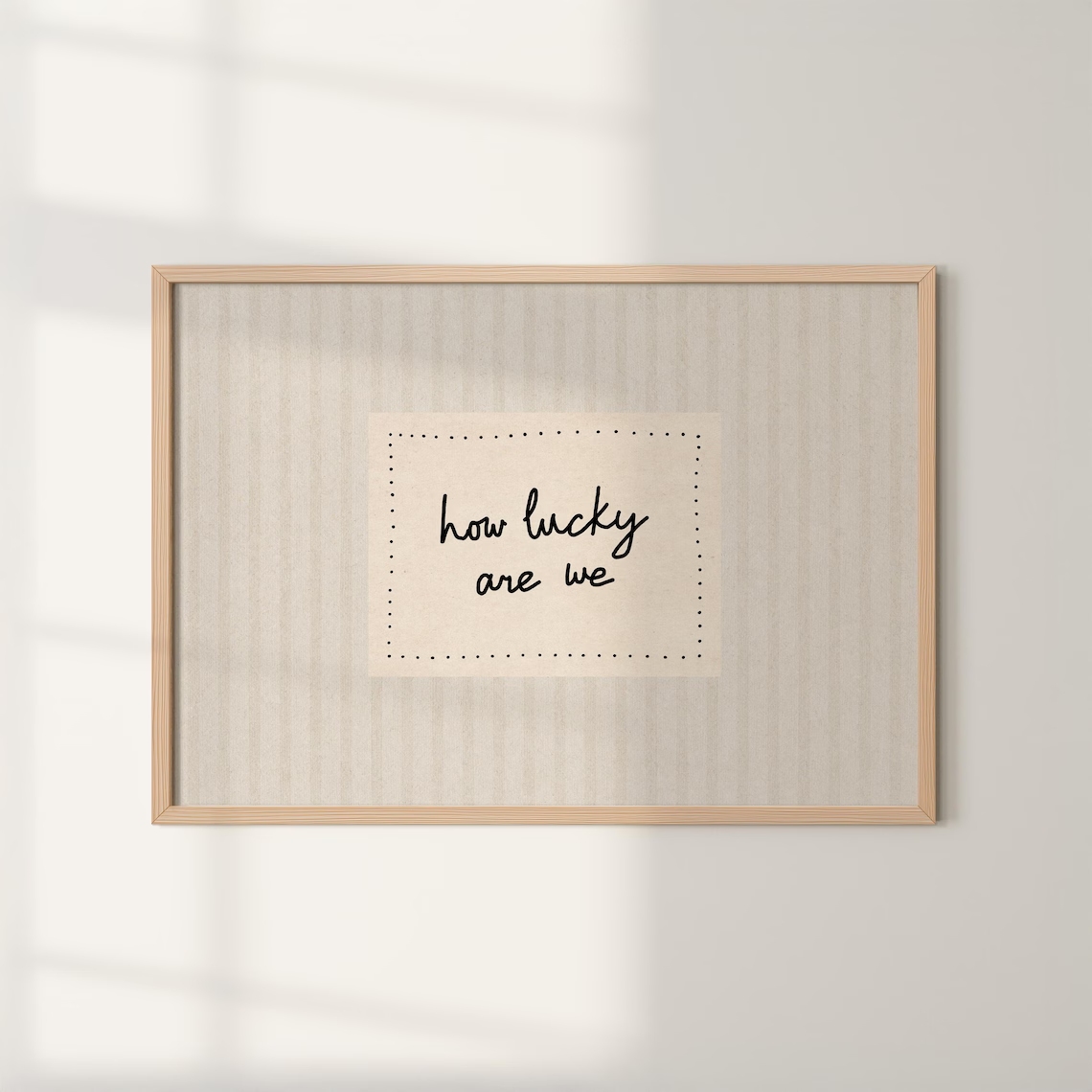 Modern,Minimalist How Lucky Ar – обзор и цена Home Decor Quotes