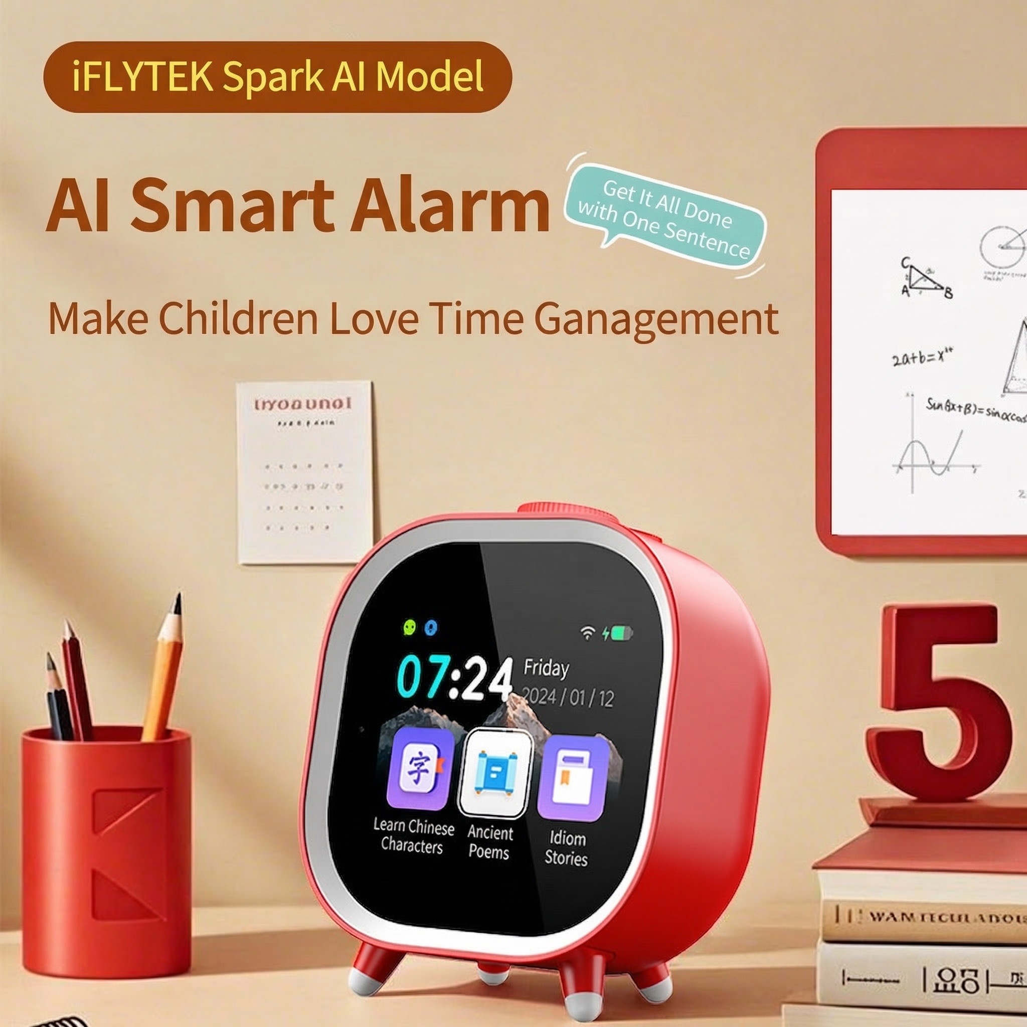 AI Voice Smart Alarm Clock WiF – обзор и цена Home Decor Ai