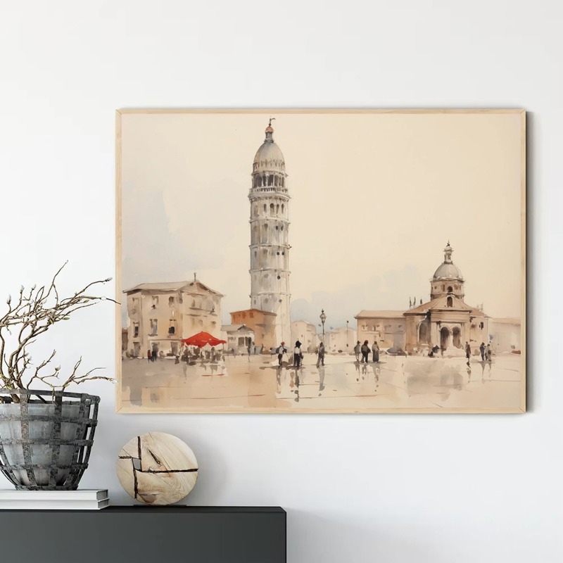 European Cityscape Canvas Prin – обзор и цена Home Decor London