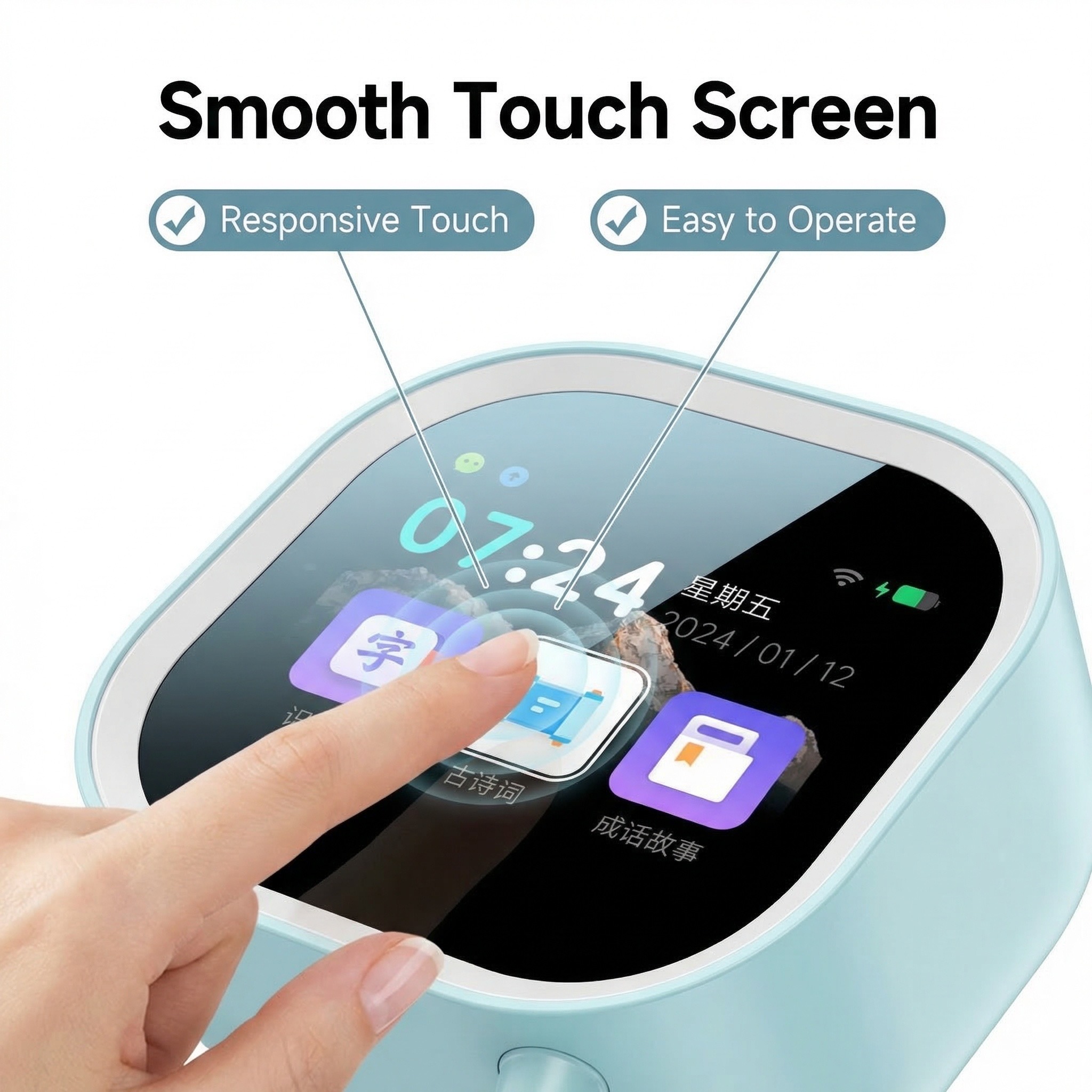 AI Voice Smart Alarm Clock WiF – обзор и цена Home Decor Ai