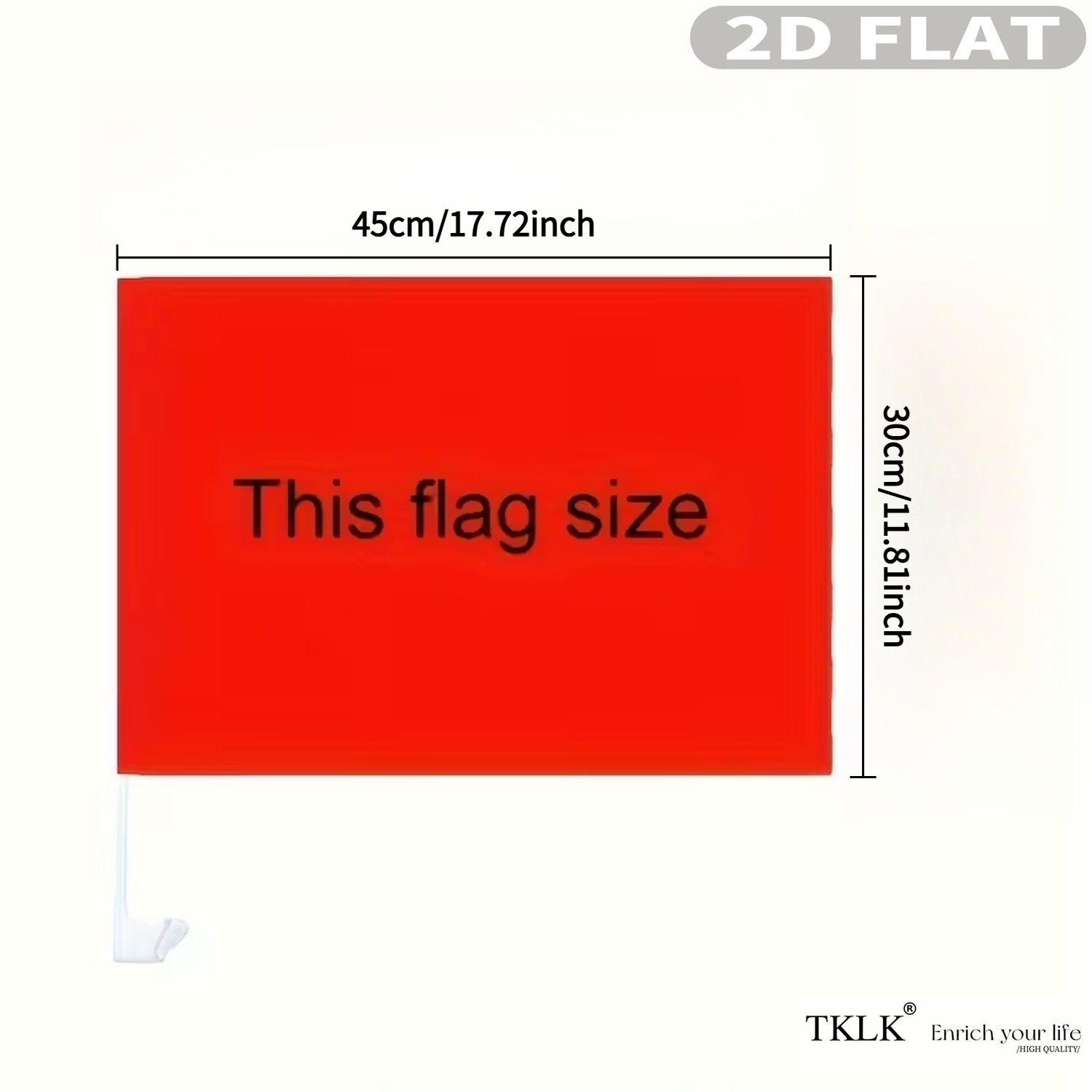 1pc / 5pcs Customize Car Flag  – обзор и цена Home Decor Fabric