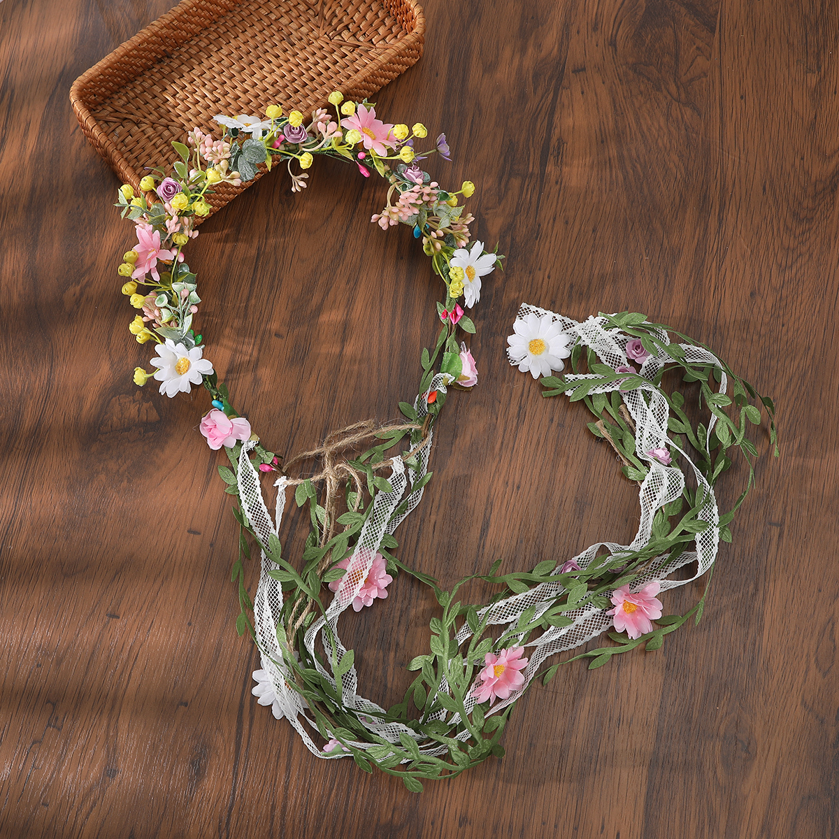 Retro Bohemia Flower Hair Crow – обзор и цена Home Decor Handicraft