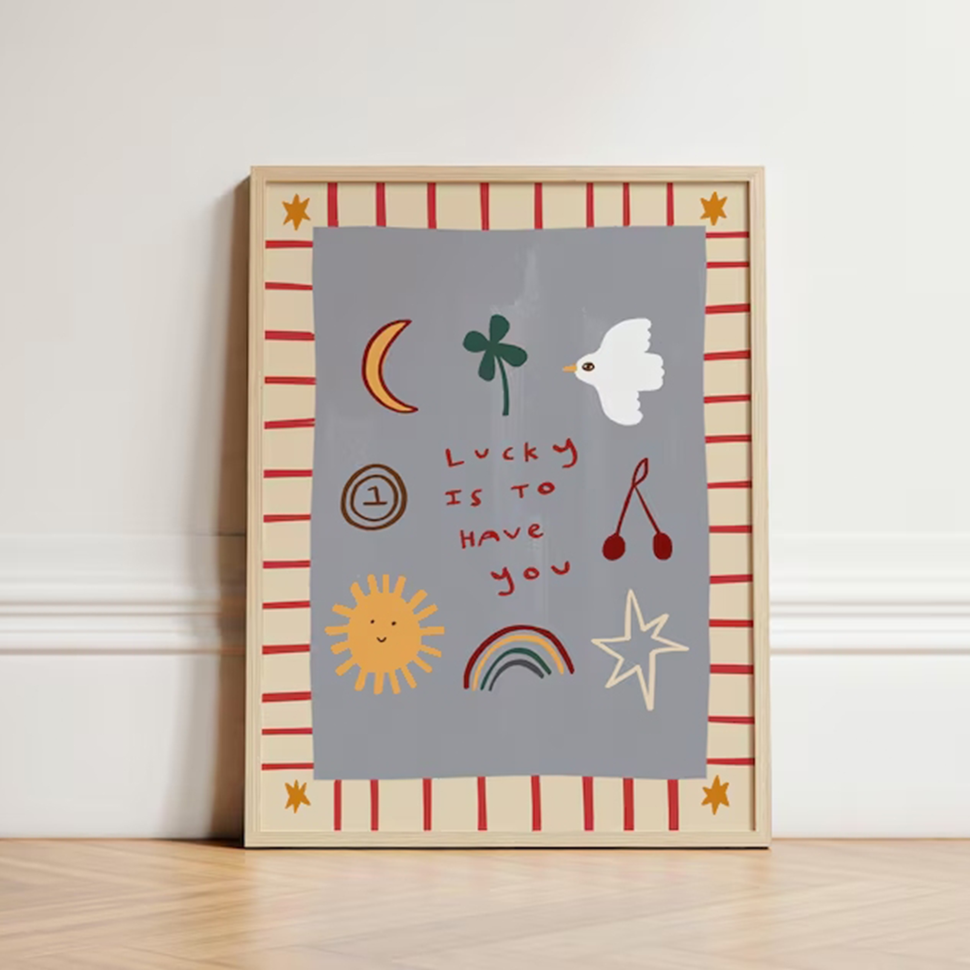 Cartoon Lucky To Have You Quot – обзор и цена Home Decor Quotes