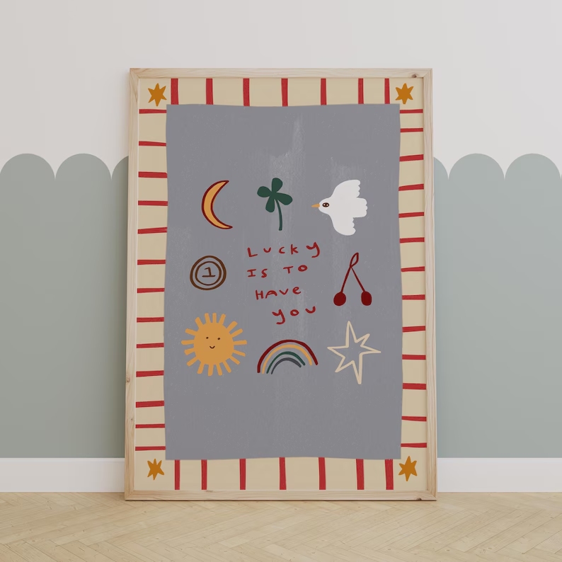 Cartoon Lucky To Have You Quot – обзор и цена Home Decor Quotes